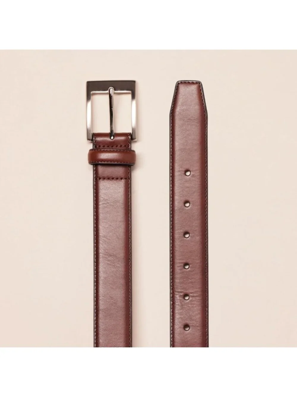 Classic Men's Leather Belt - Timeless Style, Durable Material, Versatile